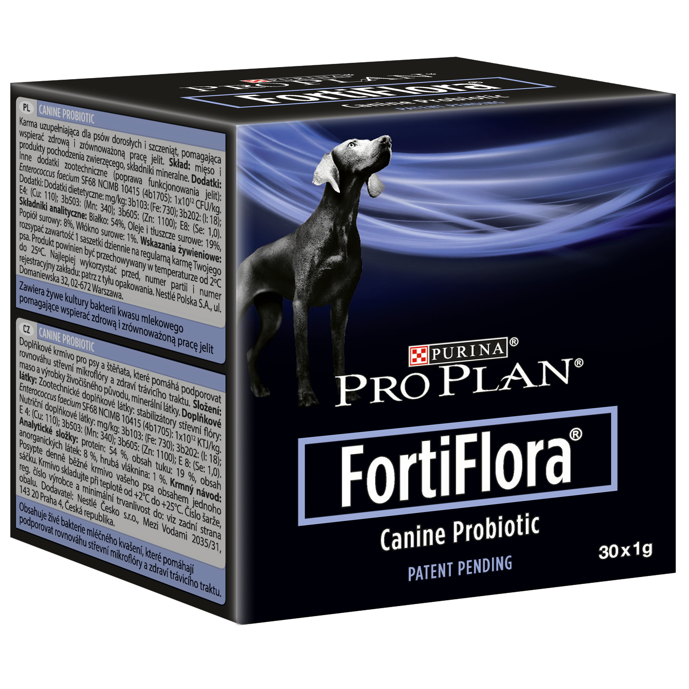 PROBIOTIC CAINE PURINA PRO PLAN FORTFLORA 30BUC