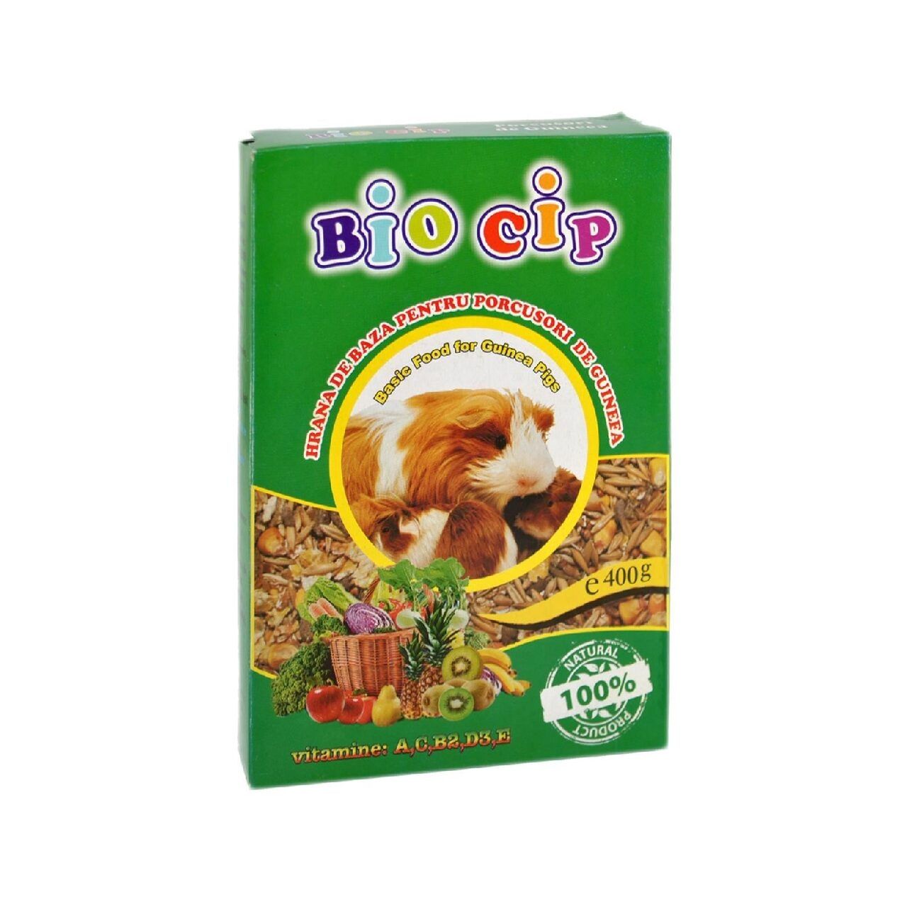 BIOCHIP HRANA PENTRU PORCUSORI DE GUINEEA 400GR