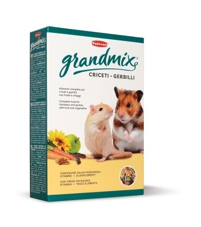 PADOVAN GRANDMIX FURAJ COMPLET HAMSTER SI GERBILI 400GR