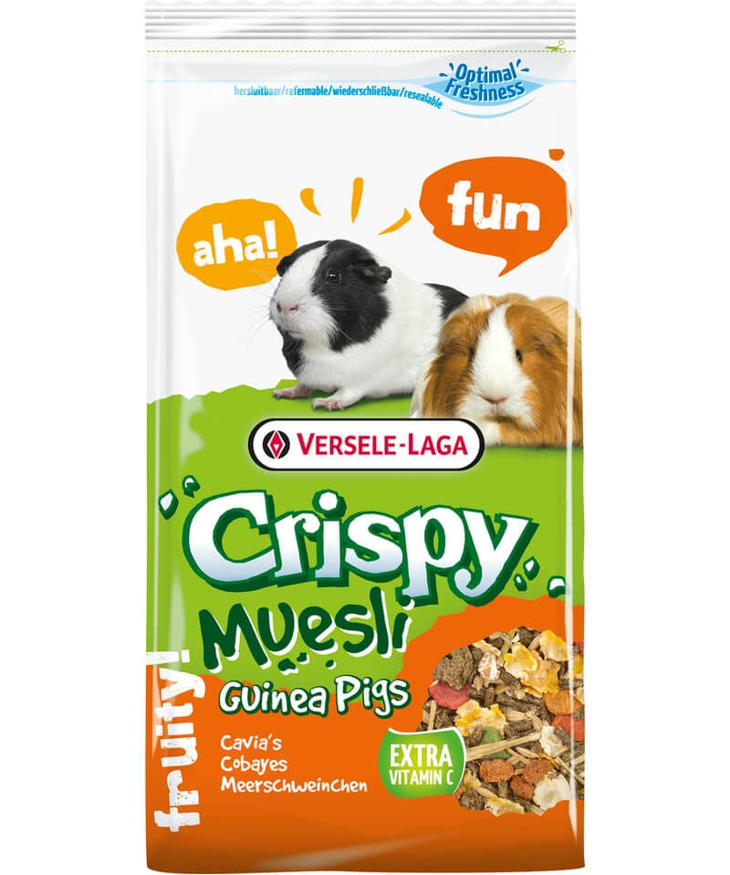 VERSELE LAGA CRISPY MUESLI FRUITY PORCI DE GUINEEA 1KG