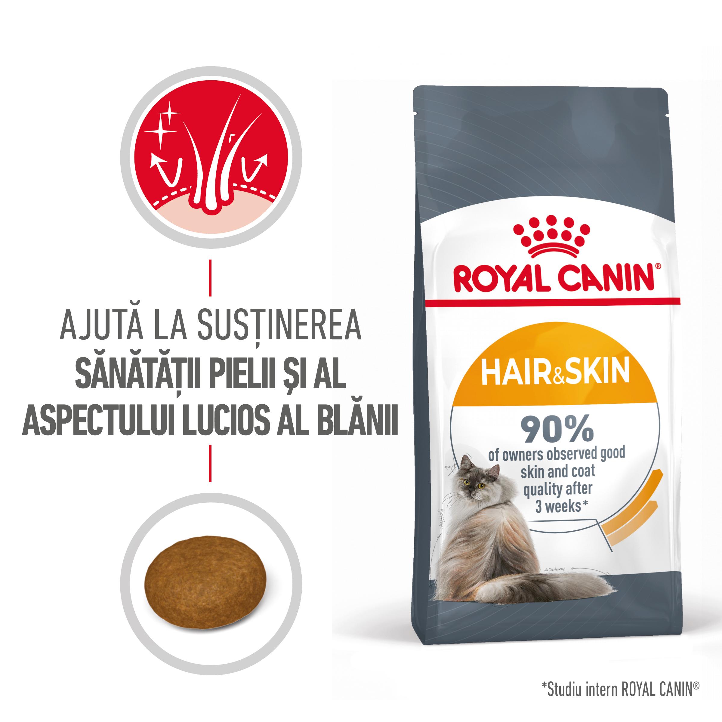 ROYAL CANIN PISICA CARE HAIR AND SKIN 2KG