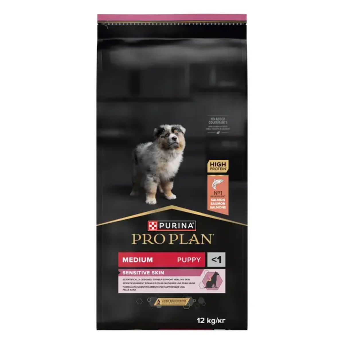 HRANA CAINE PURINA PRO PLAN MEDIUM PUPPY SENSITIVE SKIN SOMON 3KG
