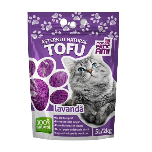 ASTERNUT PISICA TOFU PREMIUM NJOY LAVANDA 6L/2.5KG