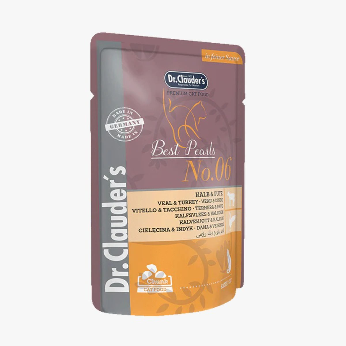 PLIC PISICA DR. CLAUDER'S VITEL SI CURCAN 100GR
