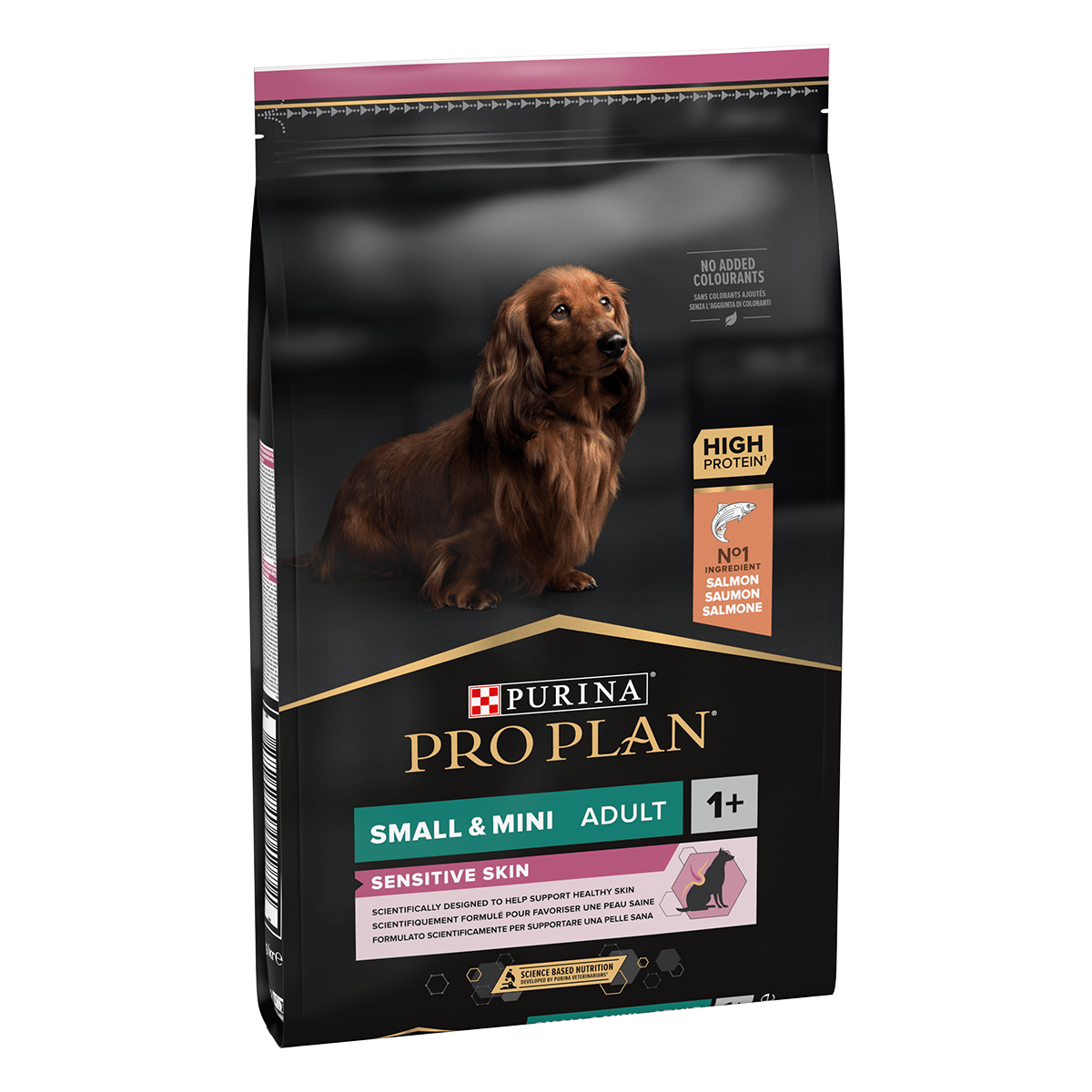 HRANA CAINE PURINA PRO PLAN SMALL AND MINI ADULT SENSITIVE SKIN SOMON 7KG