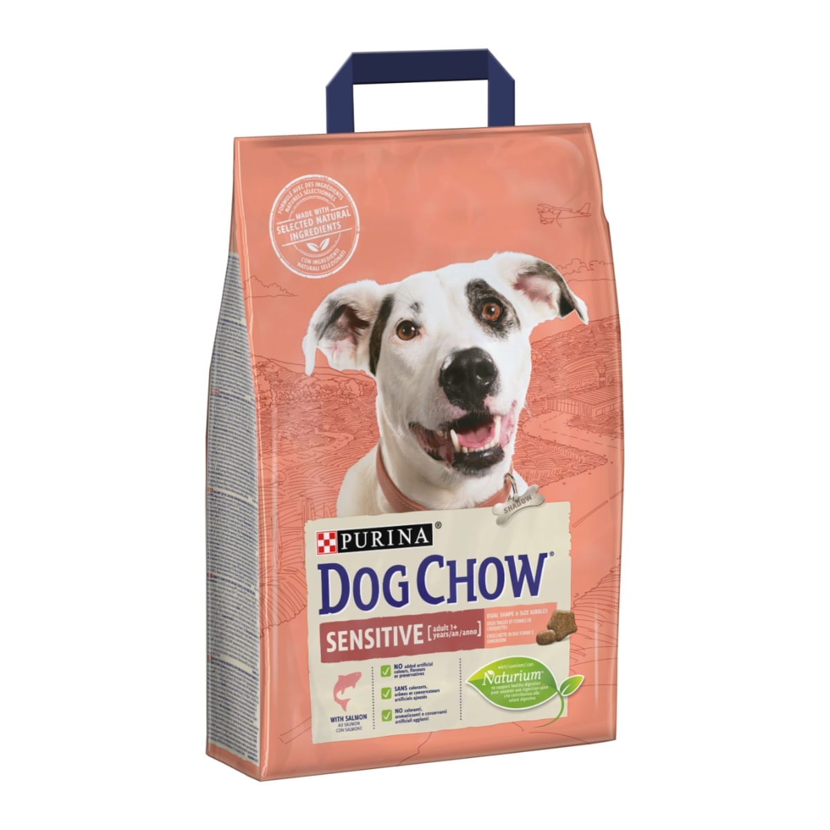 HRANA CAINE PURINA DOG CHOW SENSITIVE ADULT SOMON 14KG