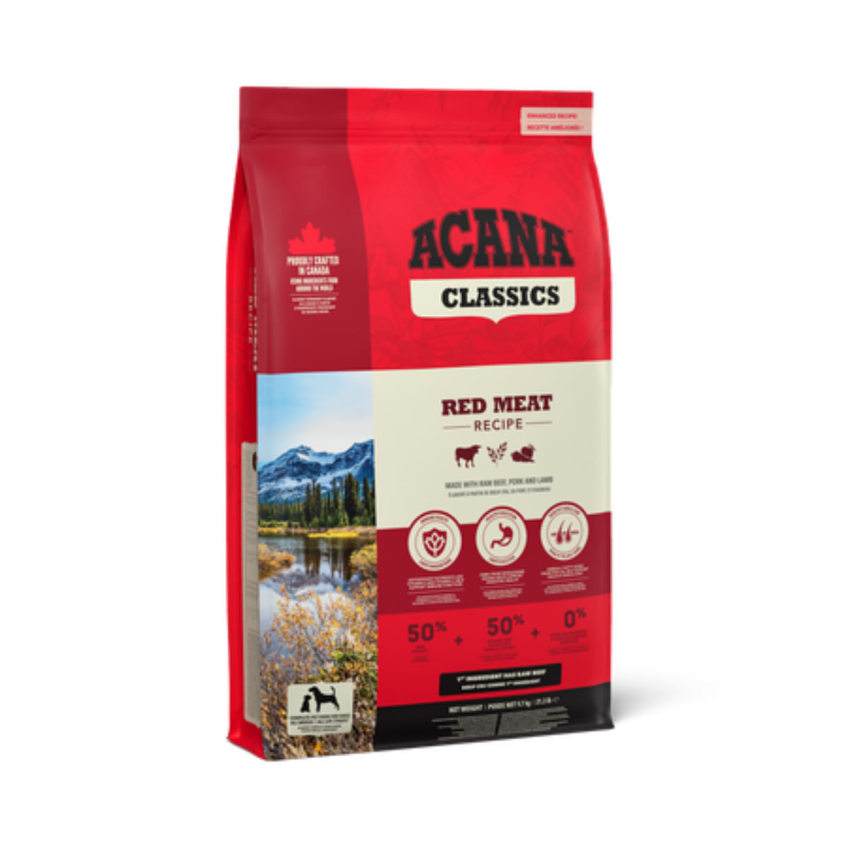 HRANA CAINE ACANA CARNE ROSIE PORC MIEL 14.5KG