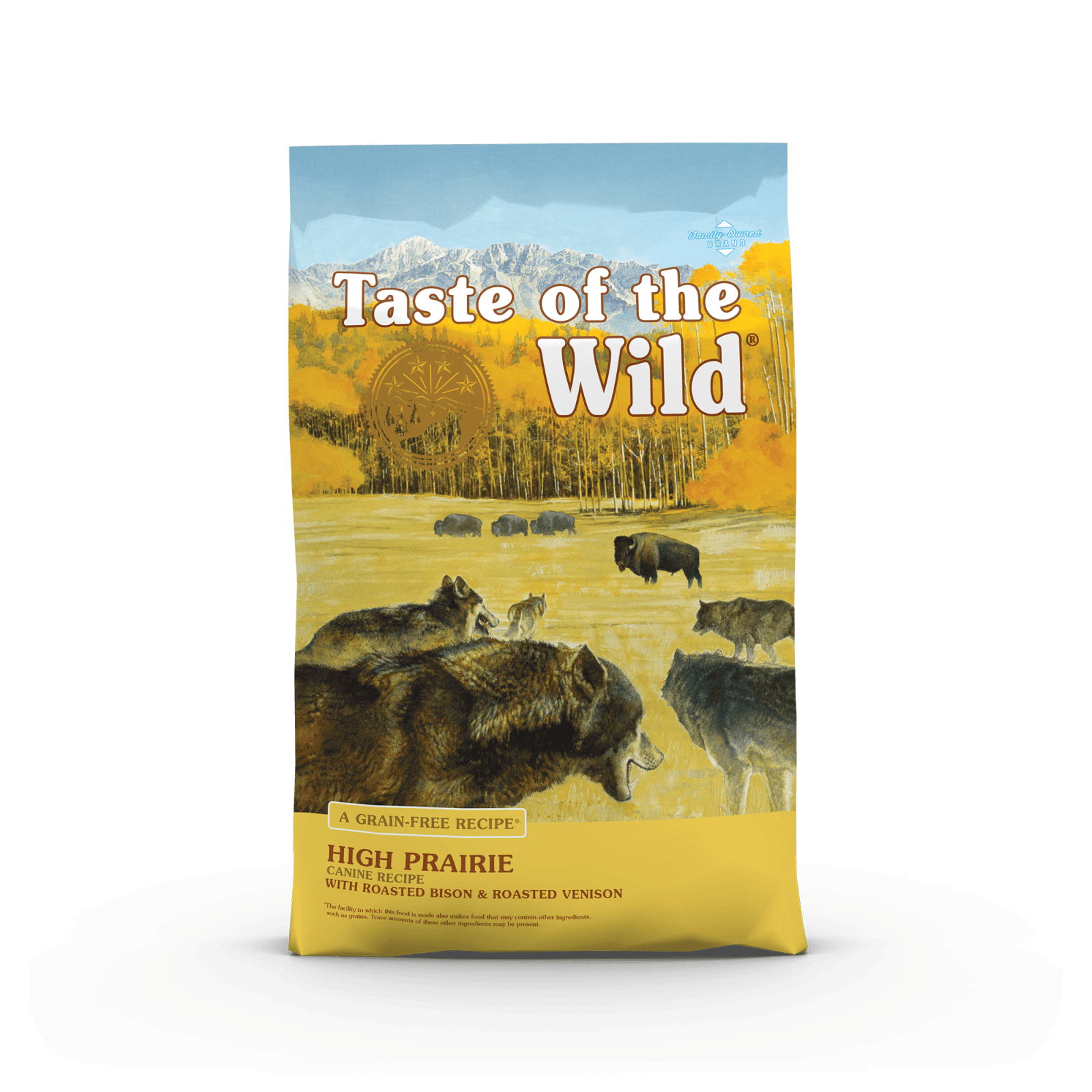 HRANA CAINE TASTE OF THE WILD HIGH PRAIRE ADULT BIZON SI CAPRIOARA 12.2KG