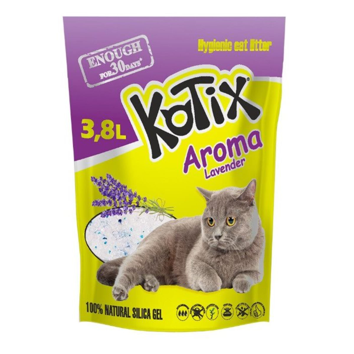 SILICAT KOTIX LAVANDA 10L