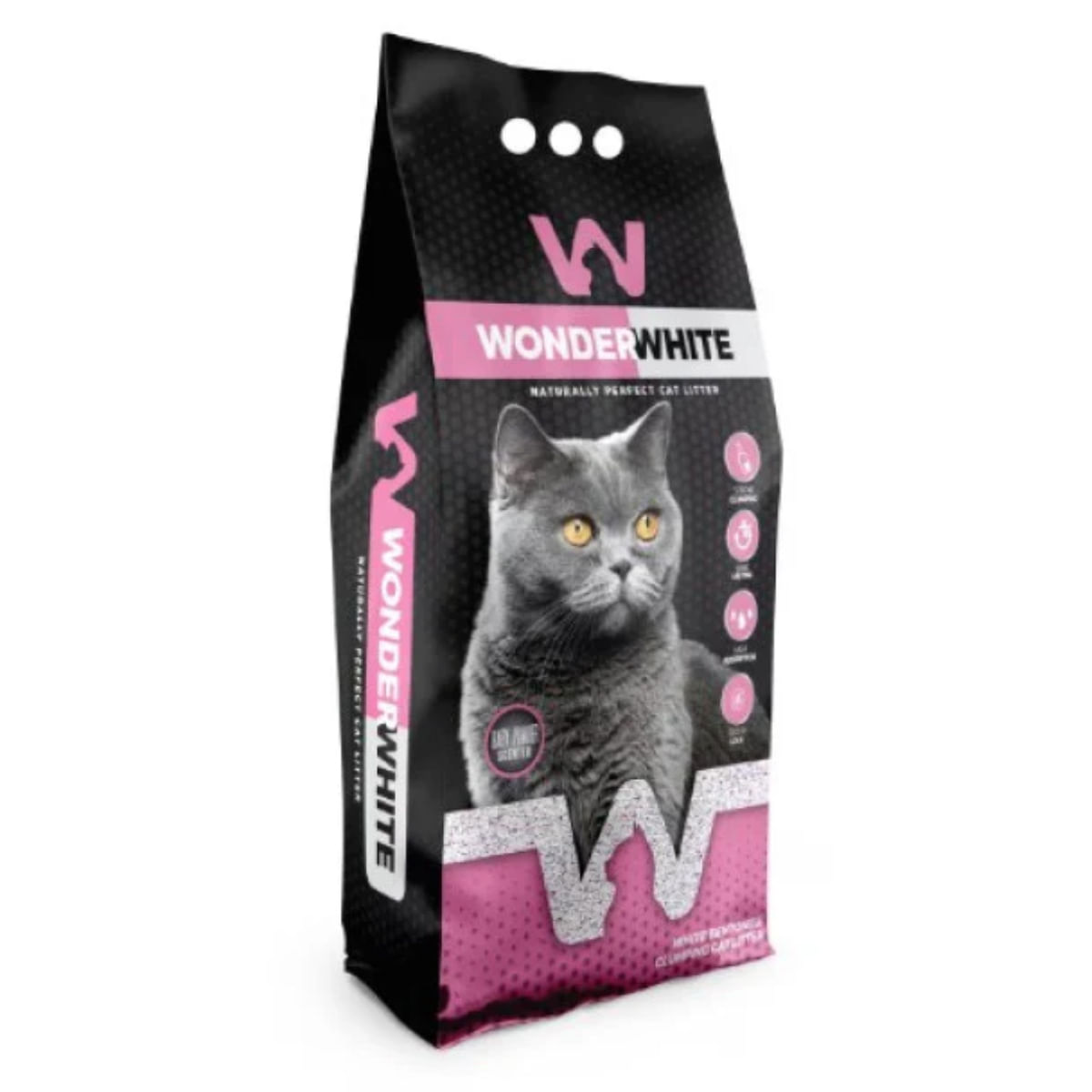 NISIP PISICA WONDER WHITE 5KG/5.9L