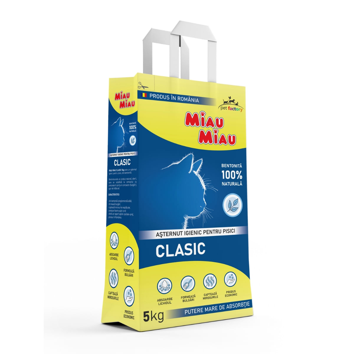 ASTERNUT IGIENIC MIAU MIAU CLASIC 5KG