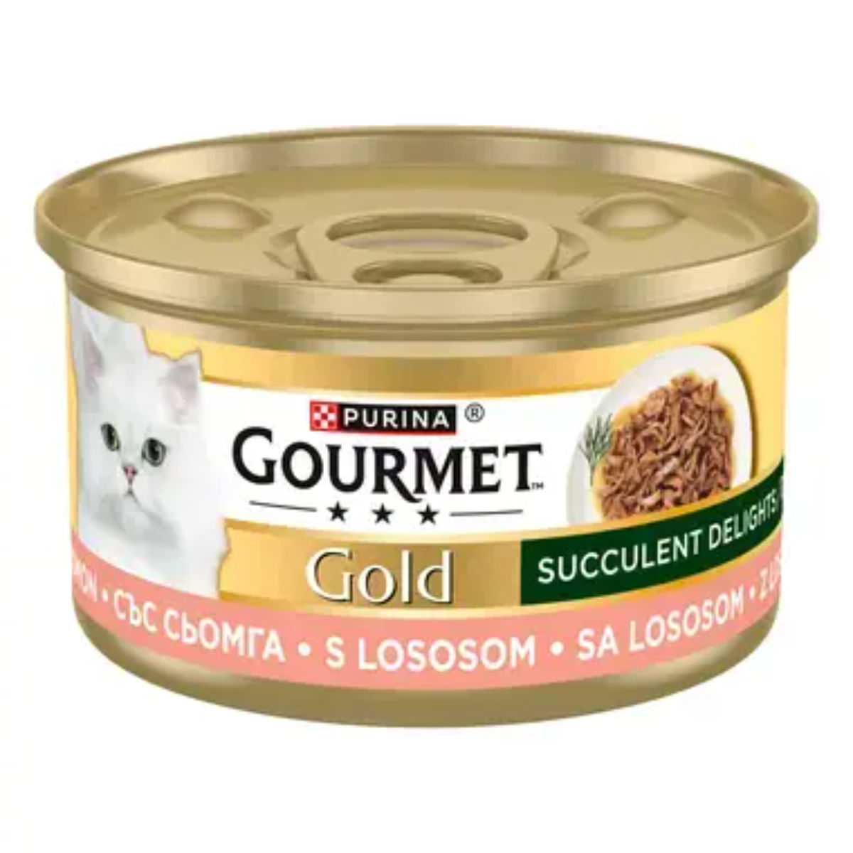 CONSERVA PISICA PURINA GOURMET SUCULENT DELIGHTS SOMON 85GR