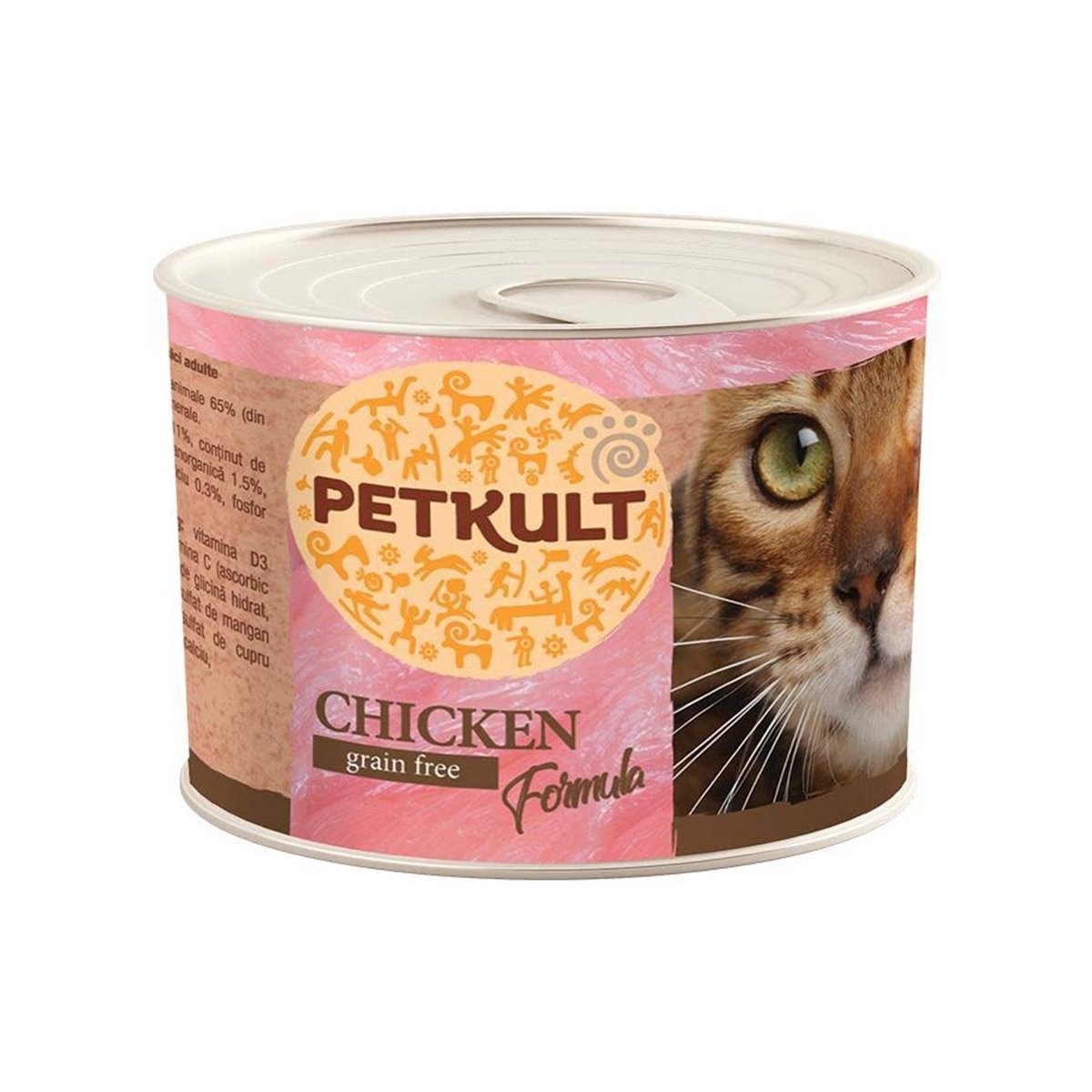 CONSERVA PISICA PETKULT PUI 185G