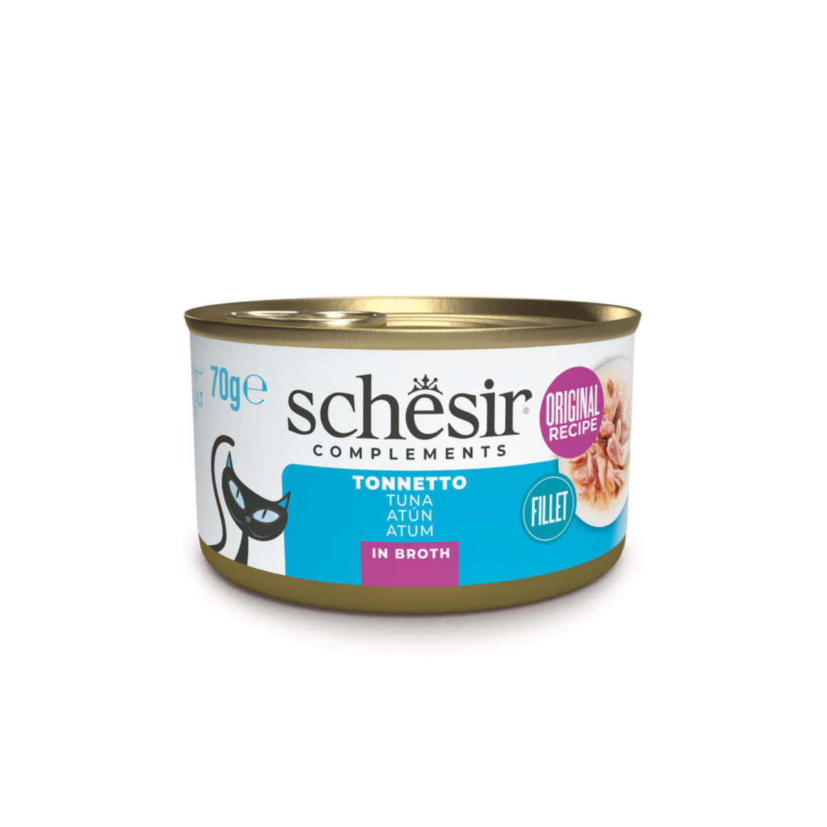 CONSERVA PISICA SCHESIR TON IN SUPA IN BROTH 70GR