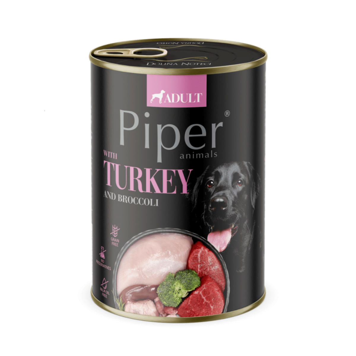 CONSERVA CAINE PIPER CURCAN SI BROCOLI 800GR