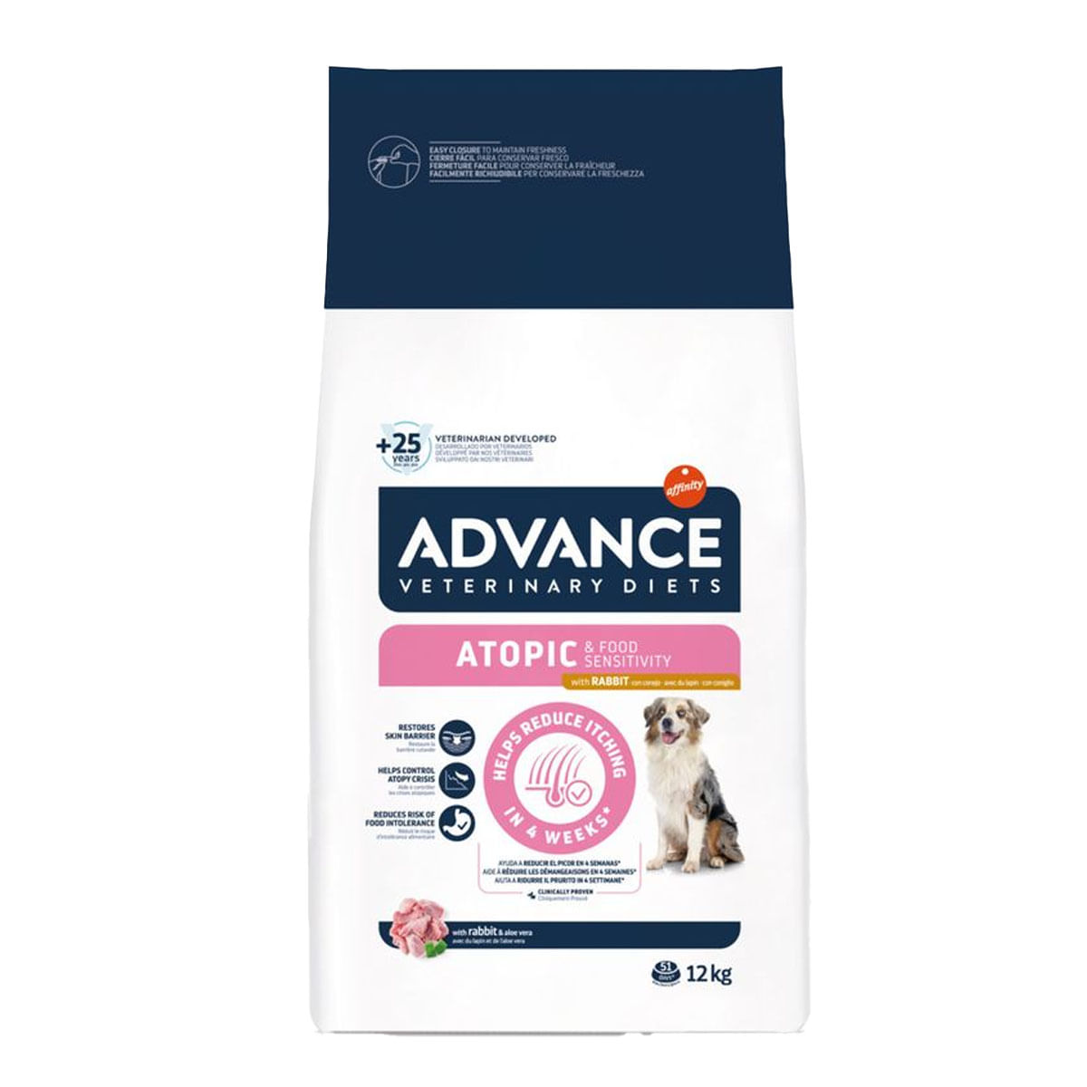 HRANA CAINE ADVANCE VETERINARY ATOPIC IEPURE 12KG