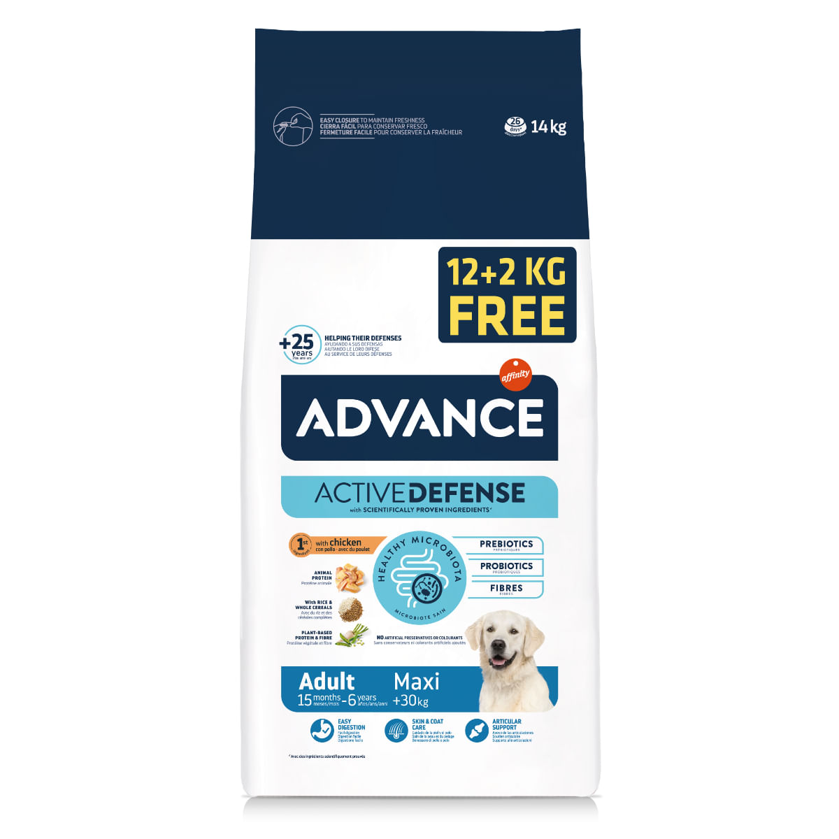 HRANA CAINE ADVANCE ADULT MAXI +30KG PUI 14KG