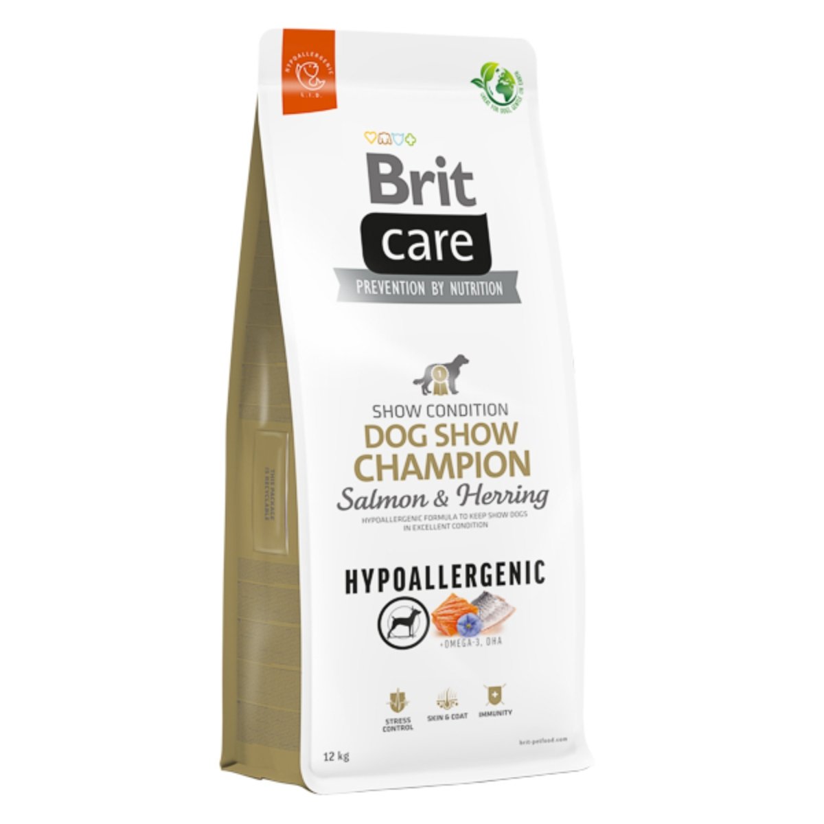 BRIT CARE DOG HYPOALLERGENIC DOG SHOW CHAMPION 12 KG